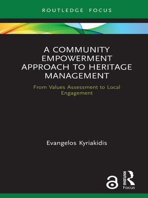 cover image of A Community Empowerment Approach to Heritage Management